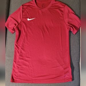 Nike - Dri Fit Red T-Shirt- Size Large